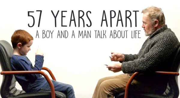 A Boy And a Man Talk About Life